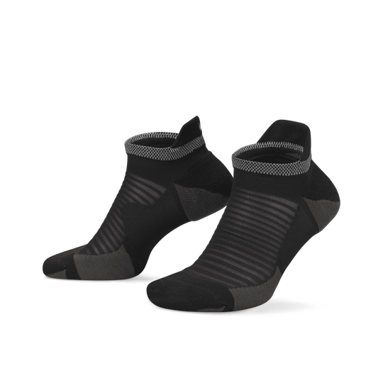 Nike Spark Cushioned No Show Socks - Black - Size Mens US 12-13.5