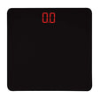 Clevinger 180kg Digital Glass Bathroom Scales in Black