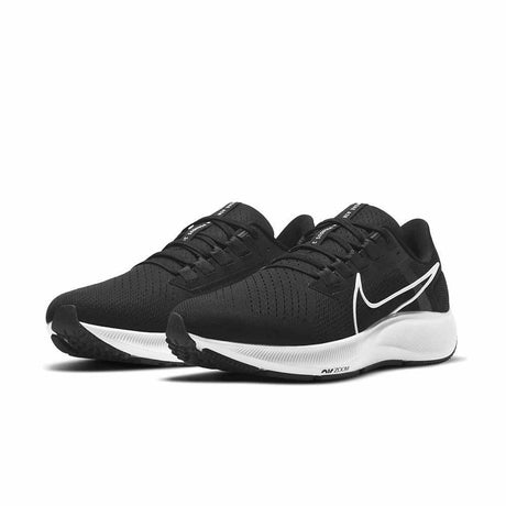 Nike Mens Air Zoom Pegasus 38 Sneakers Shoes Running - Black/White