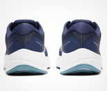 Nike Mens Air Zoom Structure 23 Running Shoe - Midnight Navy/White-Cerulean