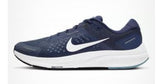 Nike Mens Air Zoom Structure 23 Running Shoe - Midnight Navy/White-Cerulean