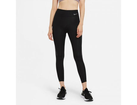 Nike Womens Dri-Fit Training Running Sportswear Leggings with Pockets - Black