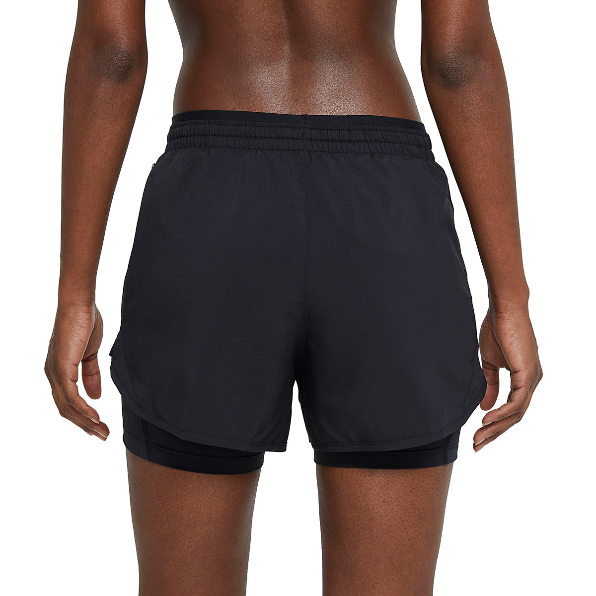 Nike Womens Tempo Luxe 2-in-1 Dri-FIT Running Shorts - Black