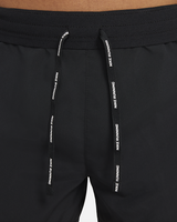 Nike Womens Dri-FIT Tempo Luxe Running Shorts with side Zip Pocket - Black