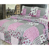 Queen Luxury 100% Cotton Flannelette Quilt Cover & 2 Pillow Case Combo Duvet Set