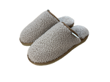 100% Australian Merino Sheepskin Curly Scuffs Moccasins Boucle Slippers Slip On UGG - Chestnut