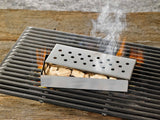 Davis & Waddell Woodchip Smoker Box Stainless Steel 24 X10 X4.5cm