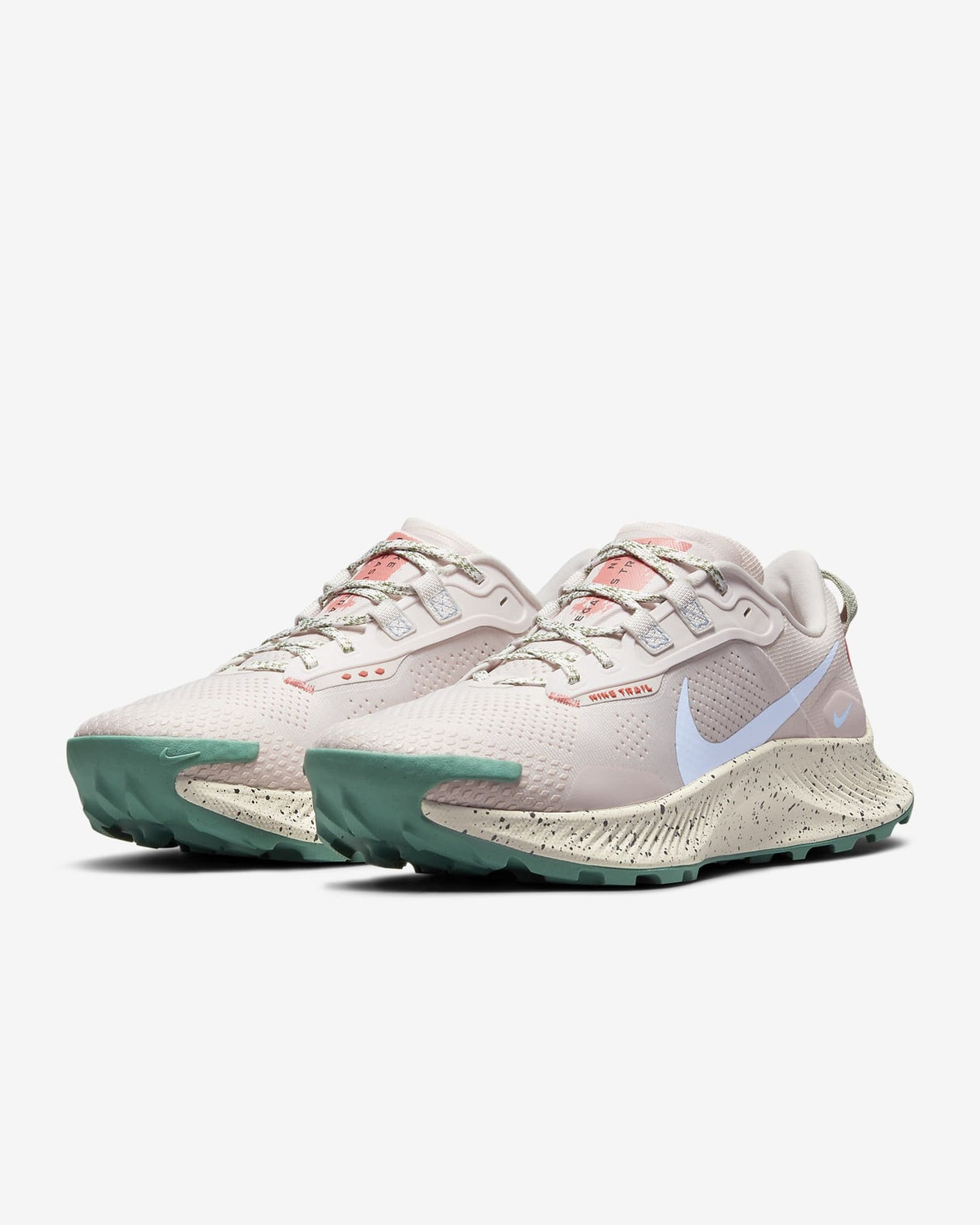 Nike Womens Pegasus Trail 3 Runners/Sneakers - Pink/Aluminium