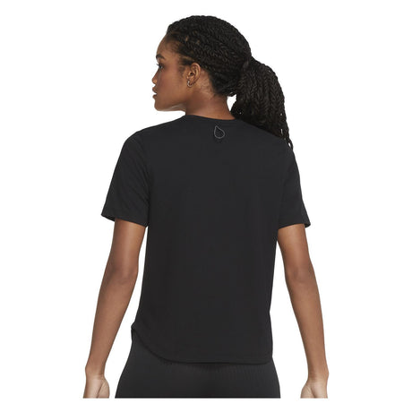 Nike Women’s Run Division Short-Sleeve Running Top Lightweight Fabric - Black