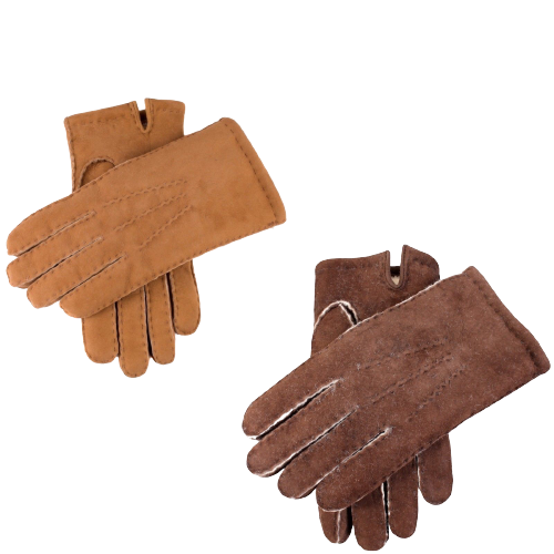 Dents Mens Hand Sewn Real Lambskin Gloves Warm Winter Fleecy Lining 5-1553 York