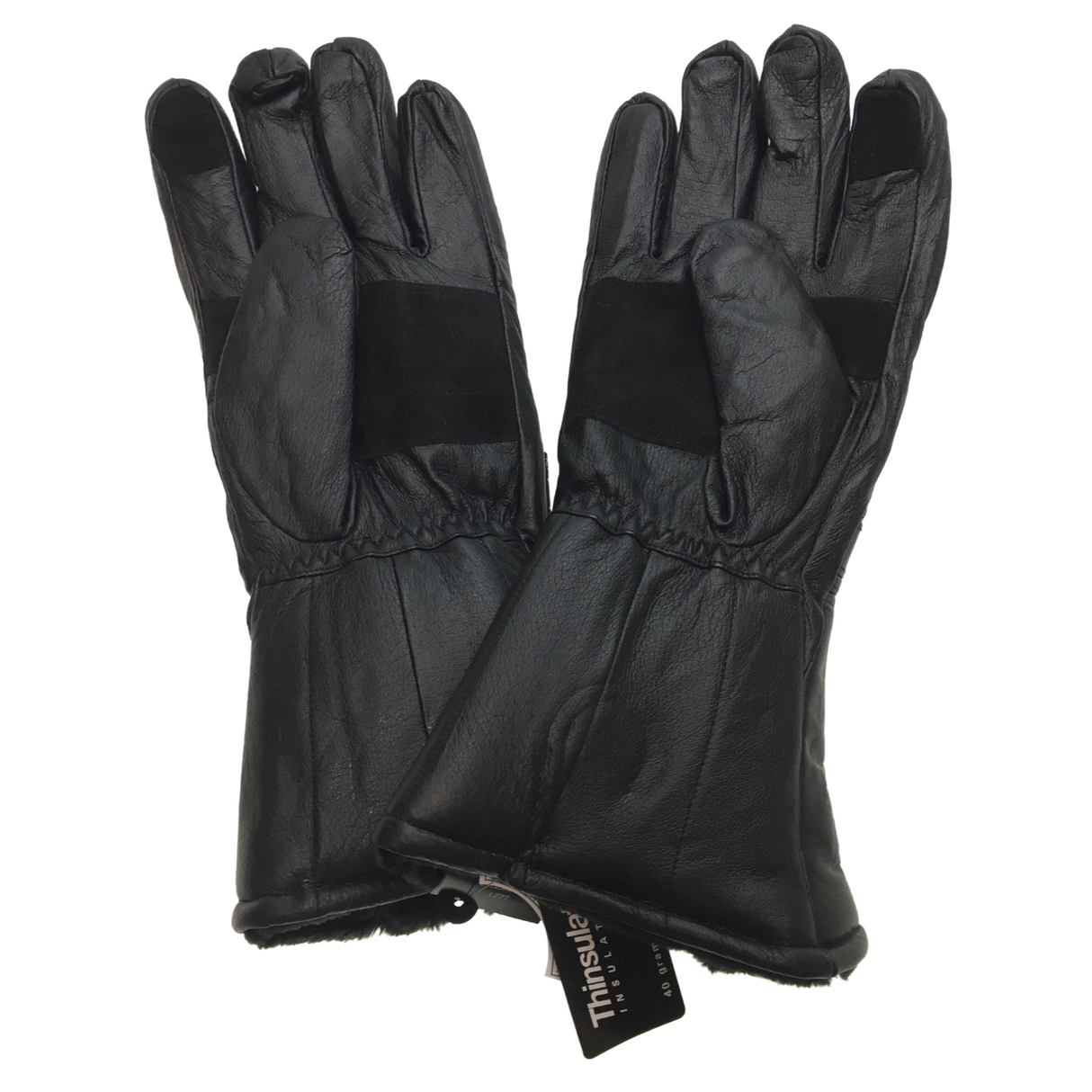 3M Winter Motorbike Bike Waterproof Gloves Leather Motor Bicycle Motorcycle - Black