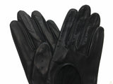 DENTS Womens Premium Kangaroo Leather Unlined Driving Gloves w/ Gift Box - Black