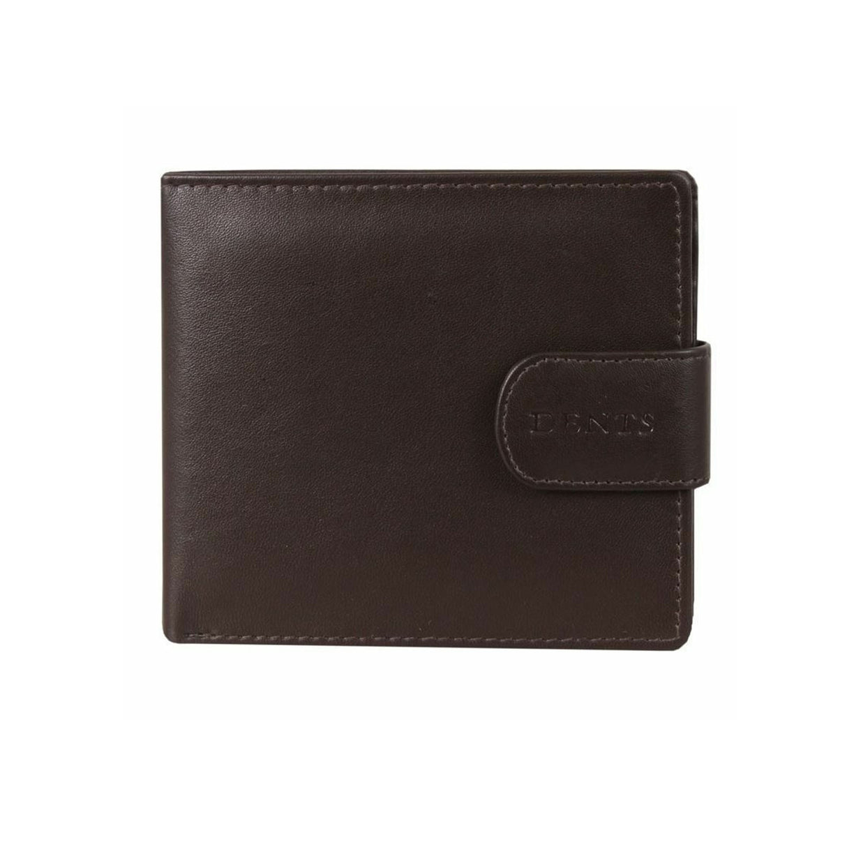 DENTS WALLET Genuine Italian LEATHER Mens Credit Card Holder Bifold GIFT BOX