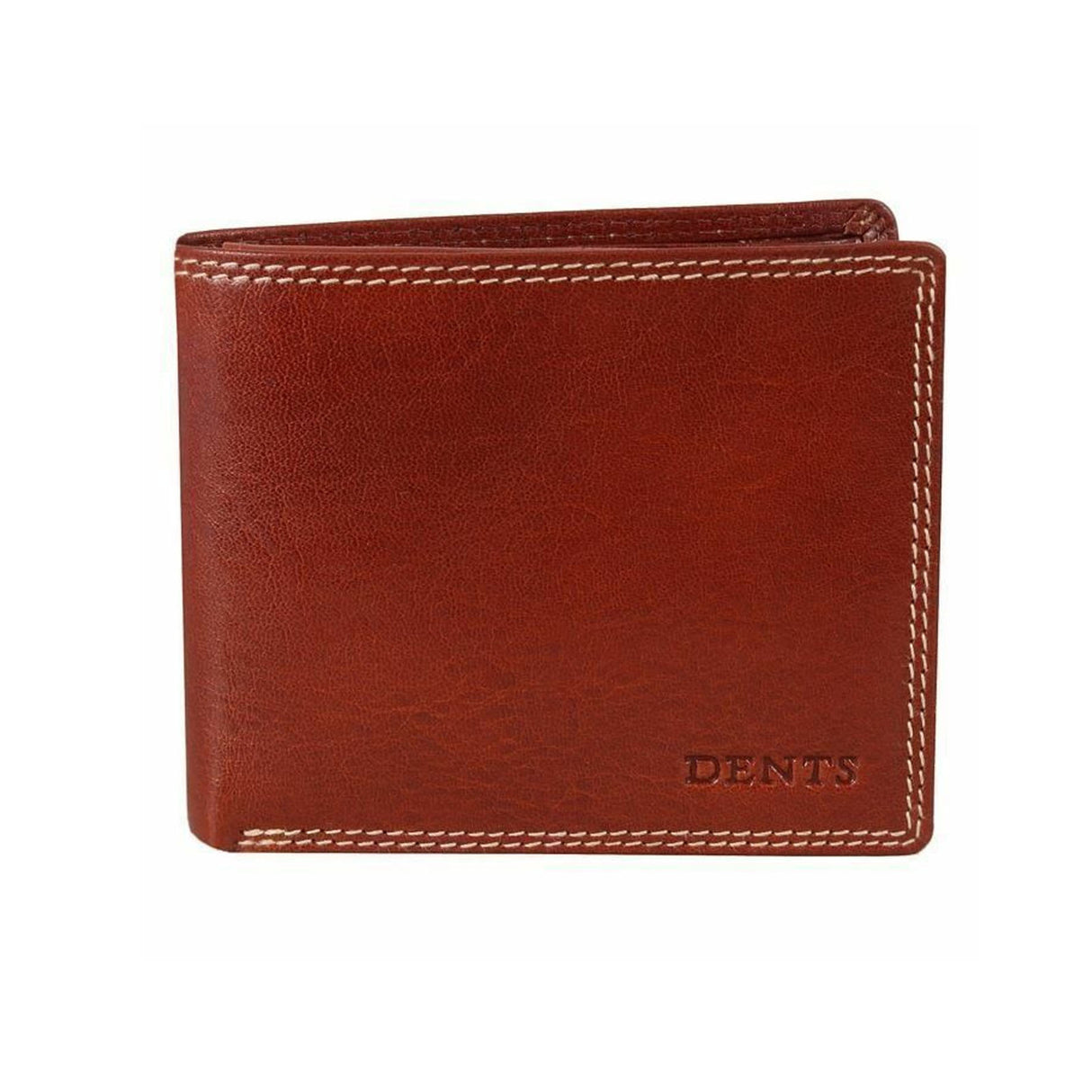 DENTS WALLET Genuine Italian LEATHER Mens Credit Card Holder Bifold GIFT BOX