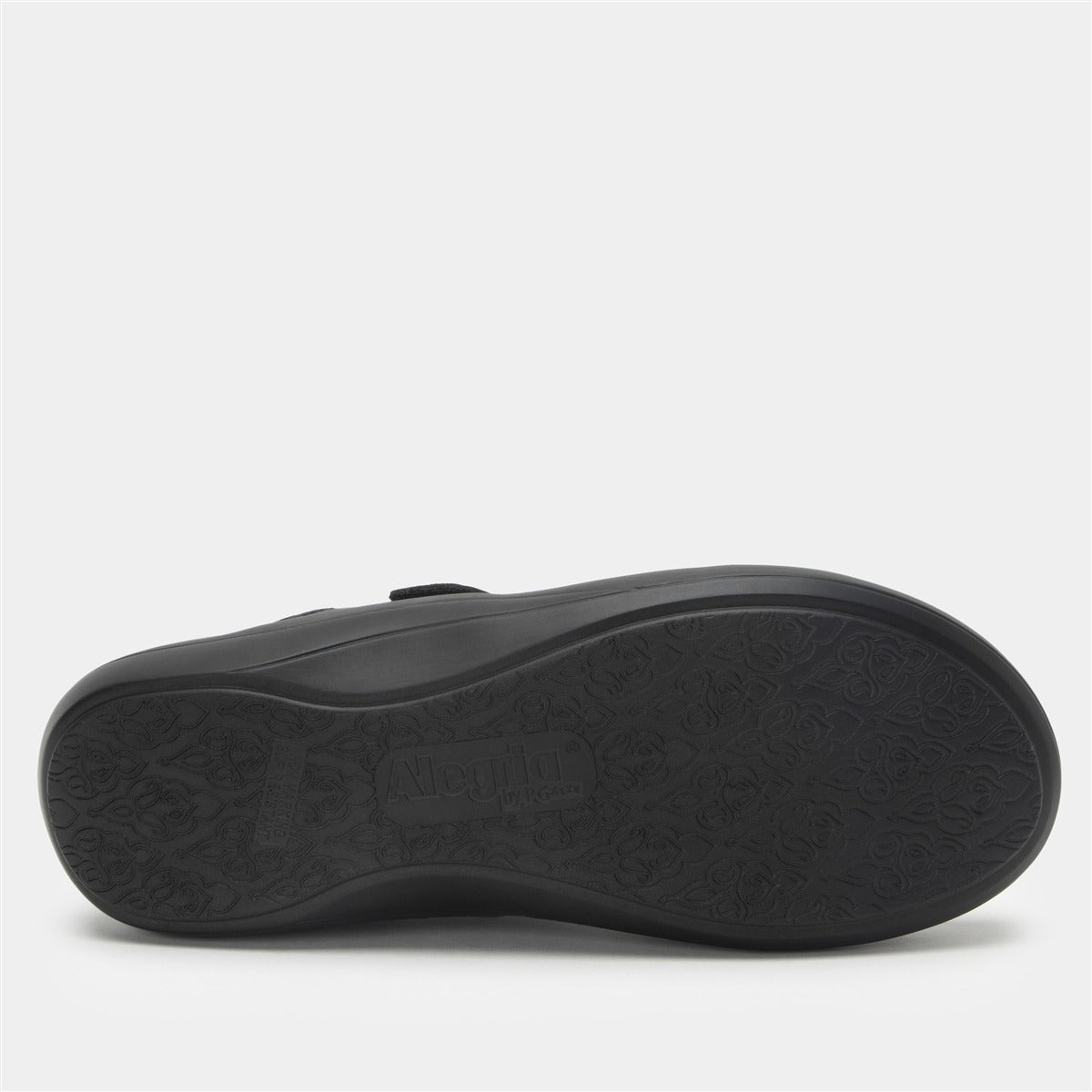 Alegria Womens Shoes Dynamo Mary Jane Slip Ons in All Black