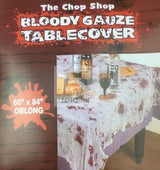 Bloody Gauze Table Cover Cloth Fake Blood Halloween Horror Zombie Party