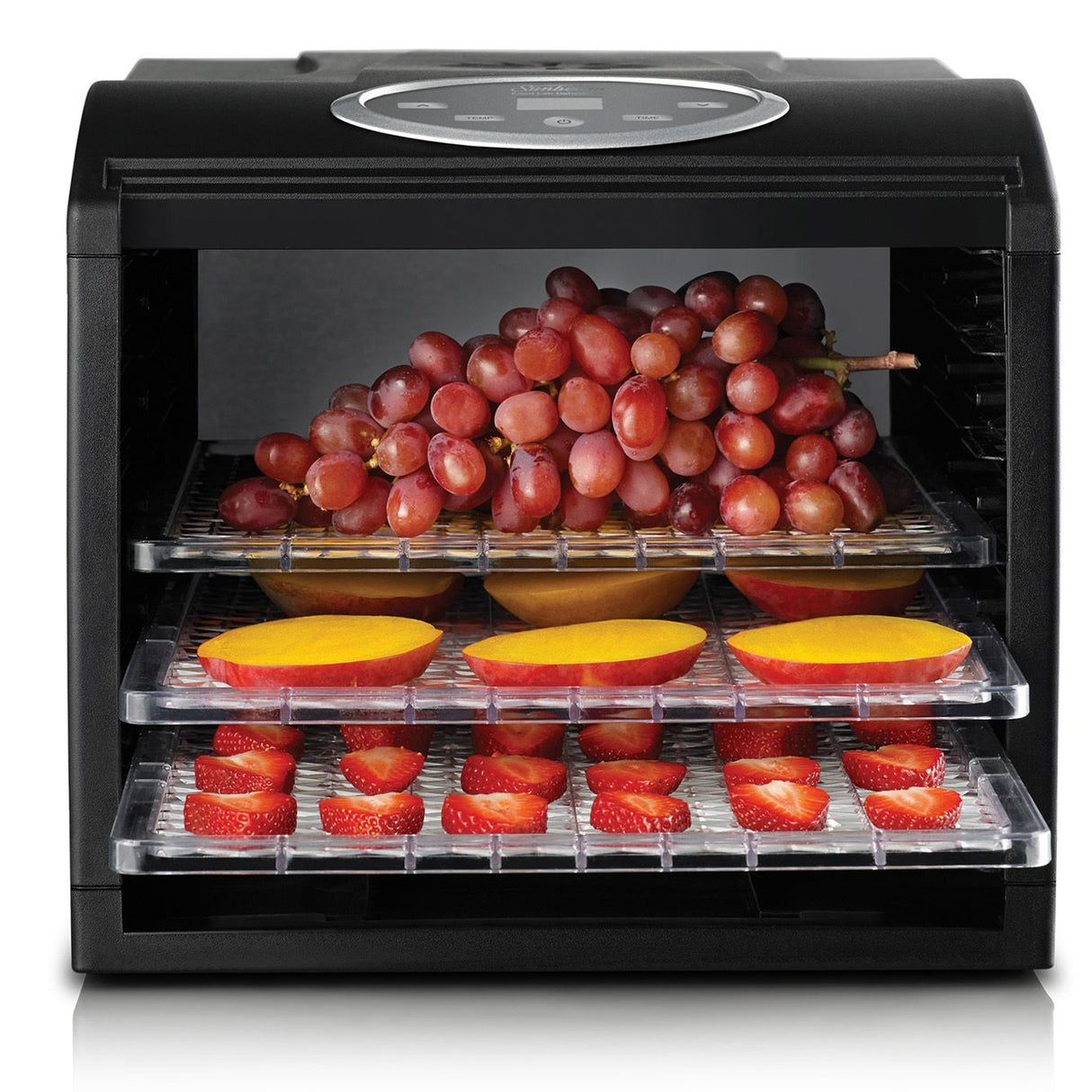 Sunbeam Food Lab Electronic Dehydrator with Mesh  Tray Fruits Vegetable Dryer - Black