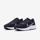 Nike Pegasus 40 Mens Road Running Shoes Athletic Sneakers in Black/White