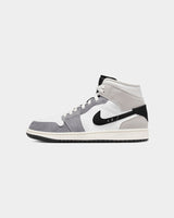 Nike Air Jordan 1 Mid Top SE Craft Shoes Sneakers - Cement Grey/Black - US 7