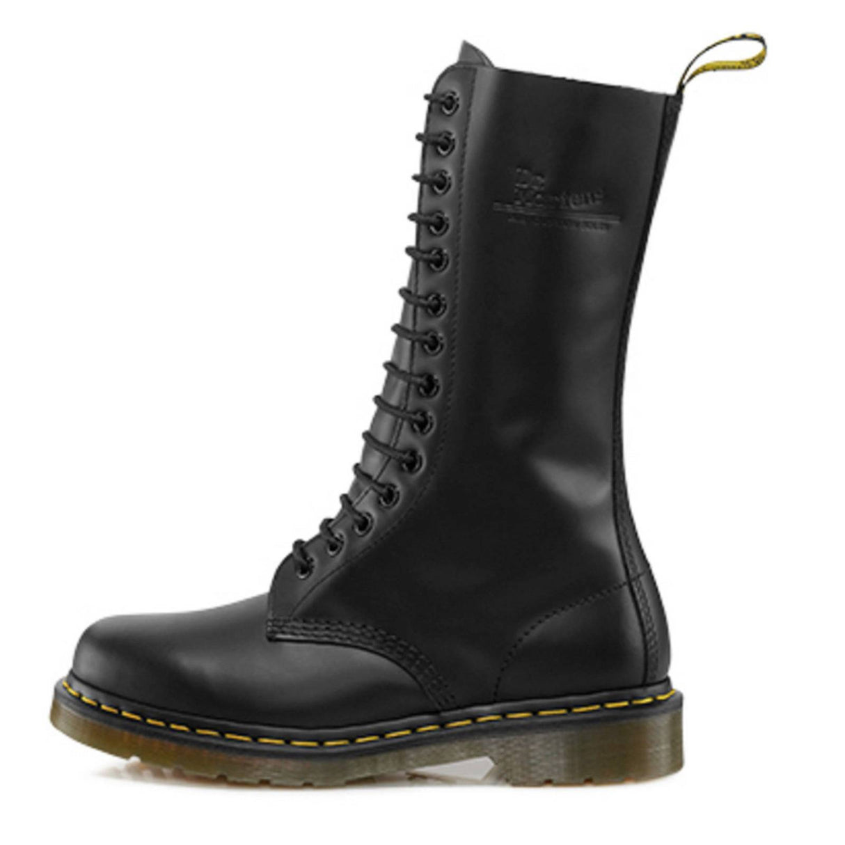 Dr. Martens Unisex 1914 14 Eye Lace Up Genuine Smooth Leather Boots Shoes