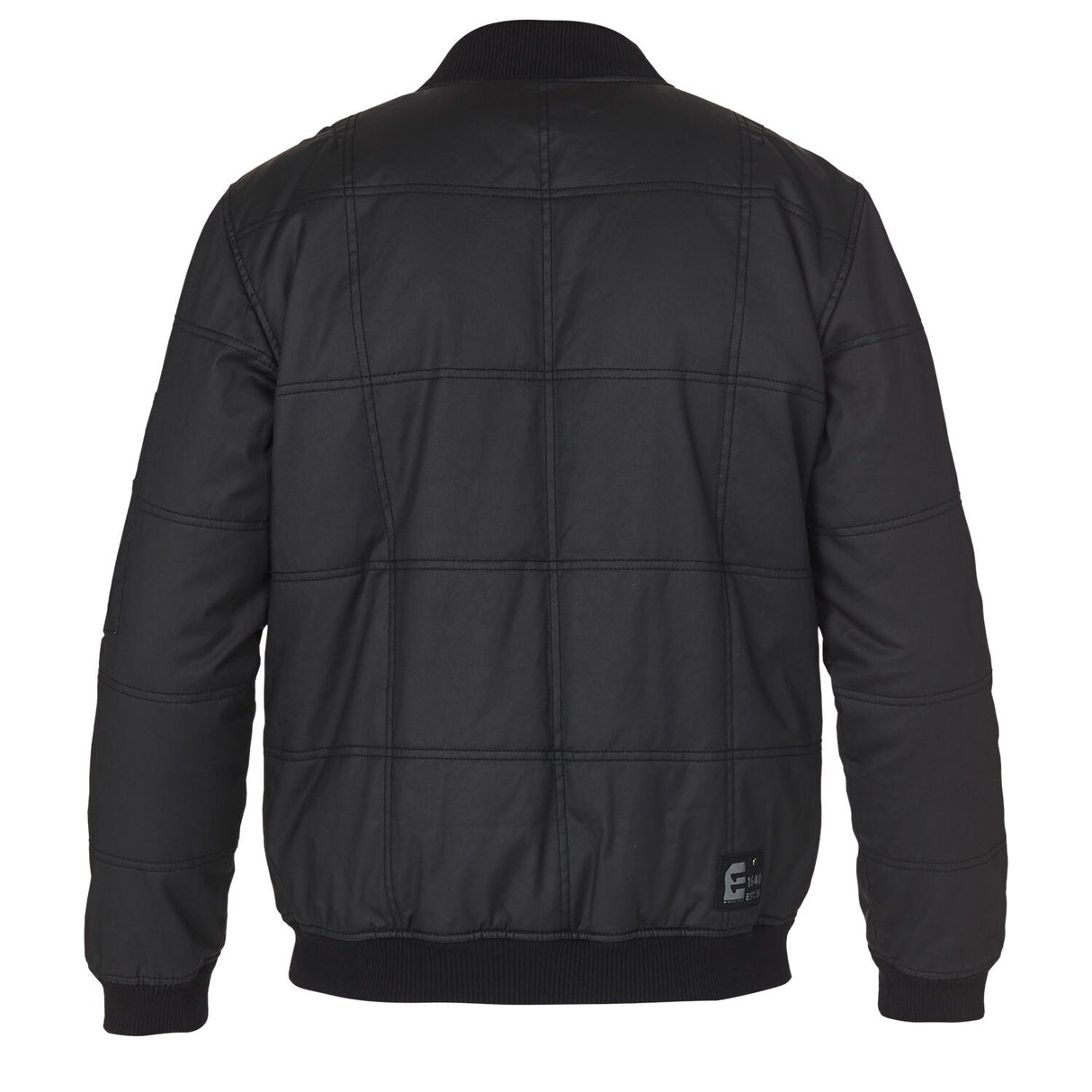 ELEVEN Workwear Stormbreaker Bomber Jacket Cotton Canvas - Black/Charcoal