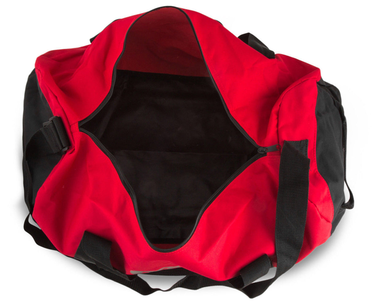 Canterbury 51L Packaway Bag Sports Gym Duffle Duffle Travel - Flag Red