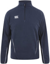 Canterbury Mens Classic Team 1/4 Quarter Zip Micro Fleece Jumper Jacket Pullover