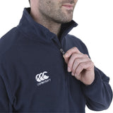 Canterbury Mens Classic Team 1/4 Quarter Zip Micro Fleece Jumper Jacket Pullover