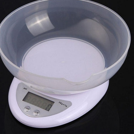 5kg/1g Kitchen Digital Scale LCD Electronic Balance Food Weight Postal Scales