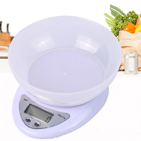 5kg/1g Kitchen Digital Scale LCD Electronic Balance Food Weight Postal Scales