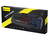 Wired Rainbow Backlit Gaming Keyboard with Splash Proof Design