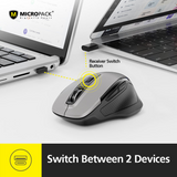 2.4G Wireless Computer Mouse USB C & A Mice for PC Mac Laptop Desktop