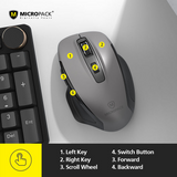 2.4G Wireless Computer Mouse USB C & A Mice for PC Mac Laptop Desktop