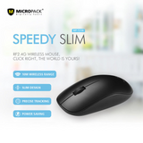 2.4GHz Speedy Slim Wireless Mouse Cordless USB Optical Mice For Computers