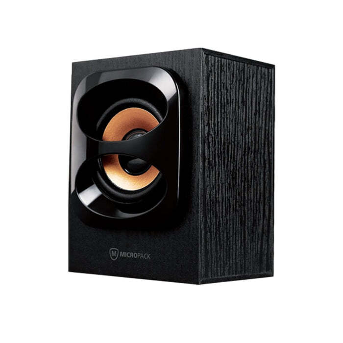 Rich Sound Wooden AC Portable Speakers Stereo Surround Sound Compact