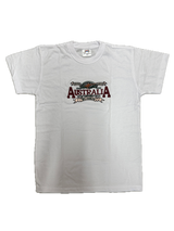 Mens Australia Wilderness T Shirt Souvenir Tee Top 100% Cotton - White