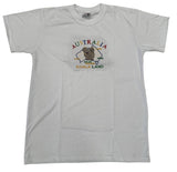 Adult Australia Koala Land T Shirt 100% Cotton Souvenir Tee Top - White