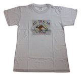 Adult Australia Kangaroo T Shirt Tee 100% Cotton Top Aussie Day - White