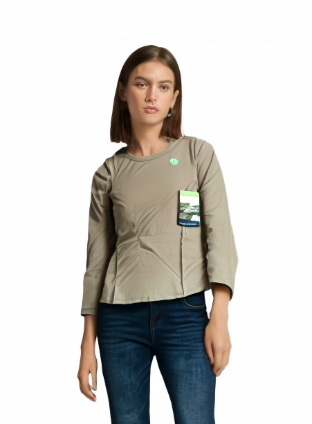 ExOfficio Soytopia Long Sleeve Crew Shirt Top T-Shirt Tee Jumper 2011-0882 - Acorn