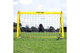 2x Summit Pop Up Fastnet Soccer Goal Futsal Football Portable Flexible 1.5m x 0.9m