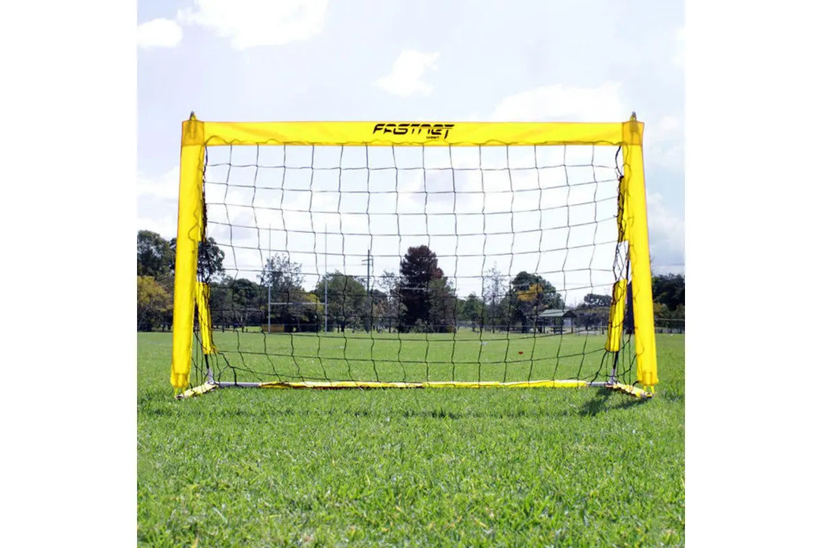 Summit Pop Up Fastnet Soccer Goal Futsal Football Portable Flexible (1.5m x 0.9m)