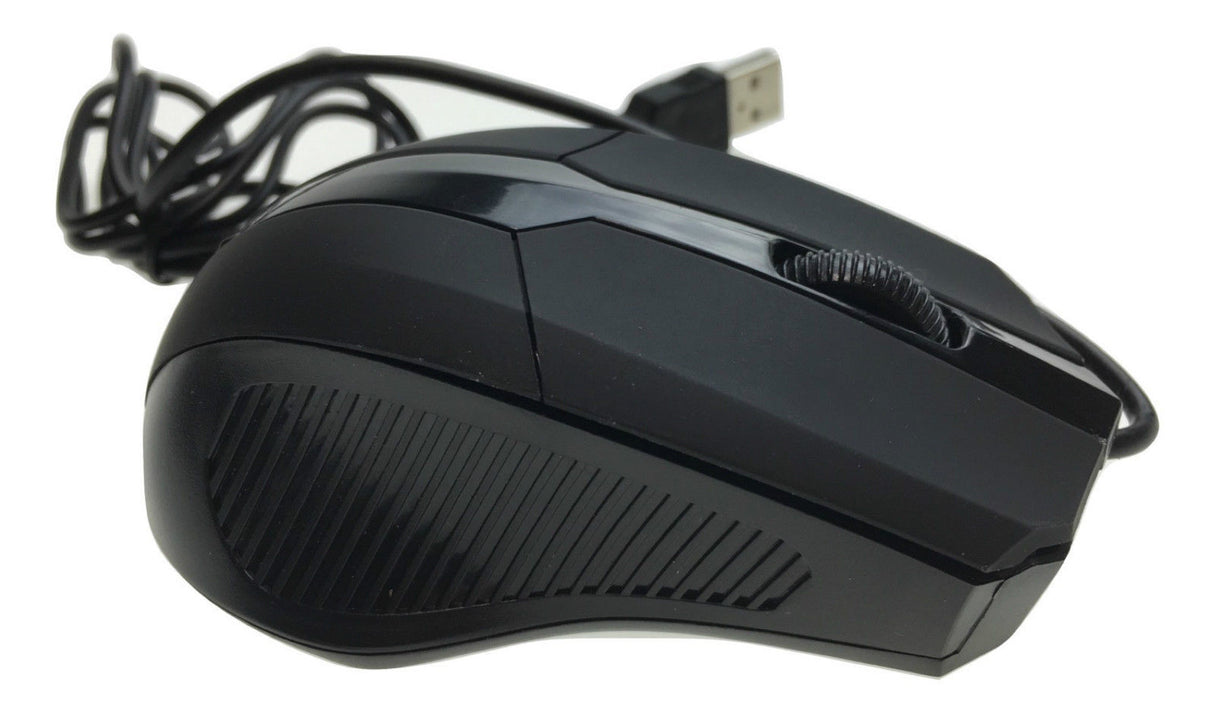 WIRED USB OPTICAL MOUSE Gaming PC LED Mice Computer Laptop 3 Button 1000 DPI