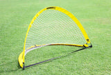 2x Summit Pop Up Teardrop Advance FFA Half Dome Training Football Soccer Goal 2mx1m