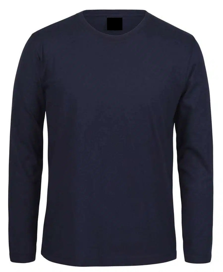 Fleece Thermal Comfort Mens Thermal Long Sleeve Top T Shirt Thermals - Navy - Small