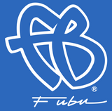 FUBU Drake Classic Logo T Shirt Top Quick Shot Tee - Cobalt Blue/White