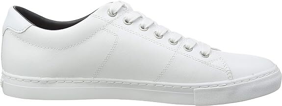 Tommy Hilfiger Mens Essential Leather Sneakers Shoes - White