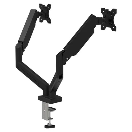 Dual Monitor Arm Heavy Duty 12KG LED Screen Holder Desk Mount Gas Spring VESA