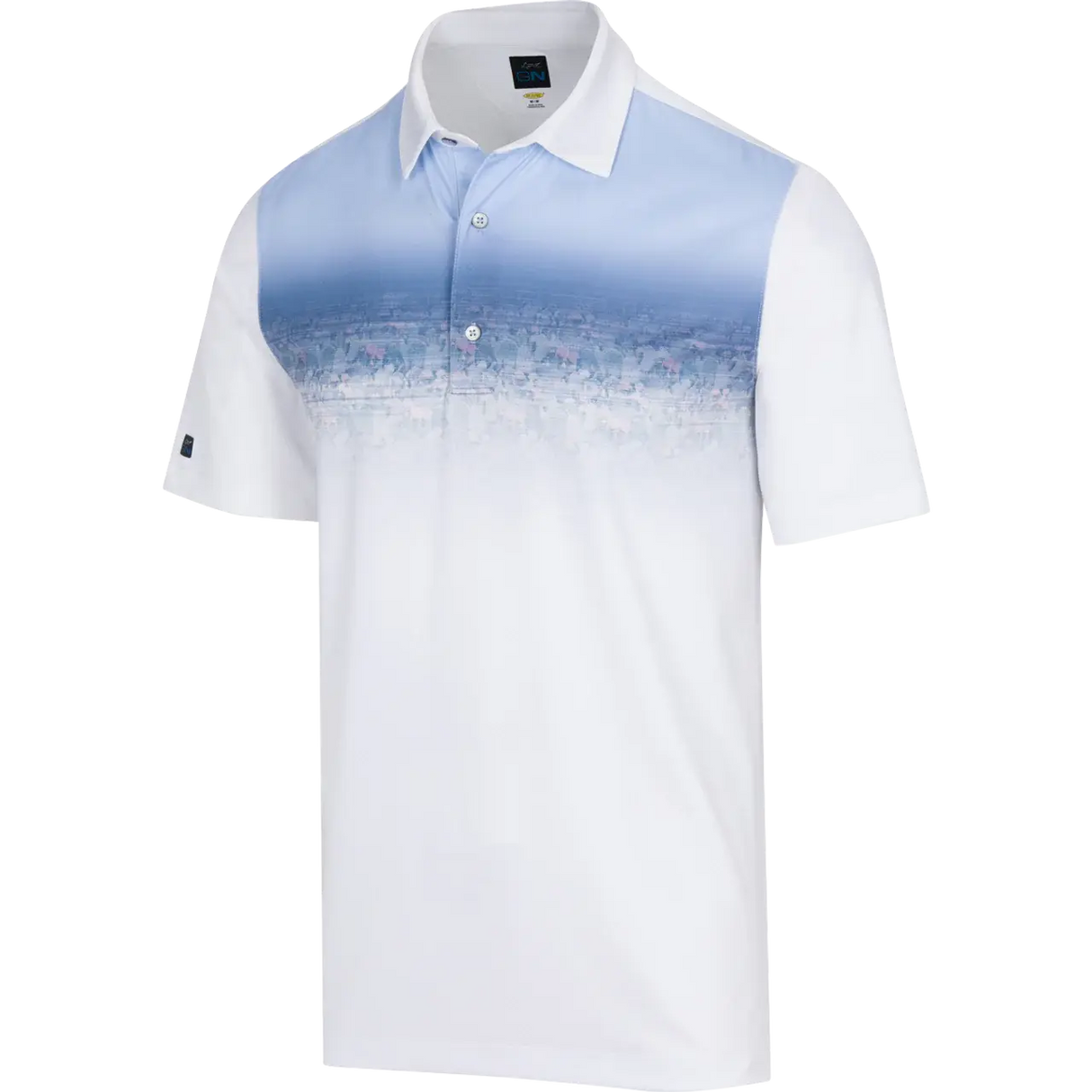 Greg Norman Canyon Cactus Polo Shirt Golf in White