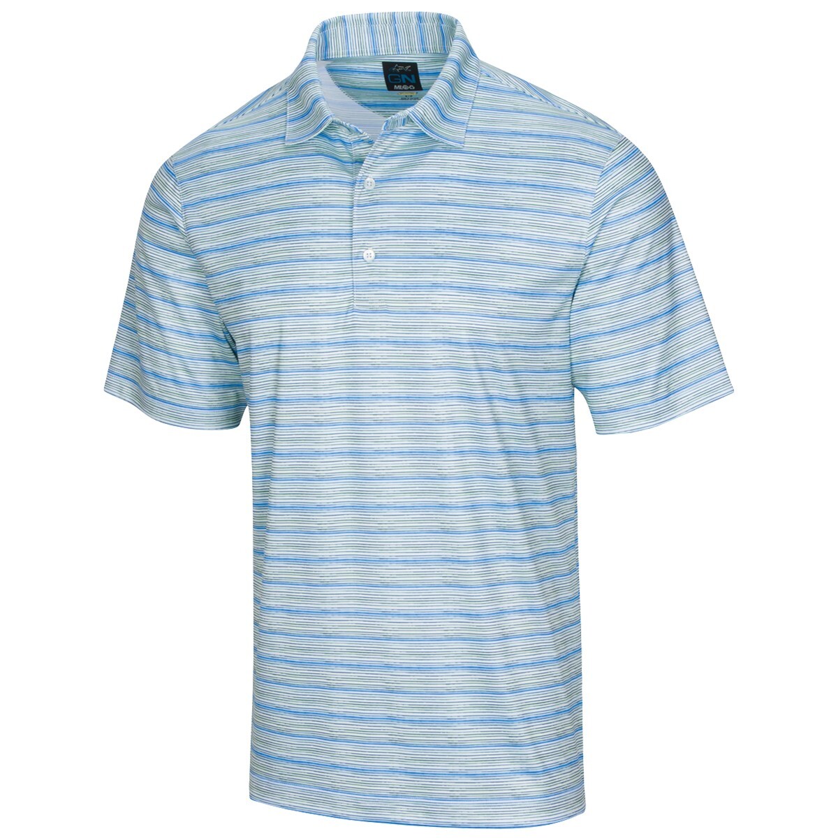 Greg Norman Mens ML75 Baltra Polo Shirt Golf - White