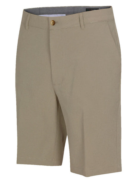 Greg Norman Mens 4-Way Stretch Classic Shorts Golf - Bamboo